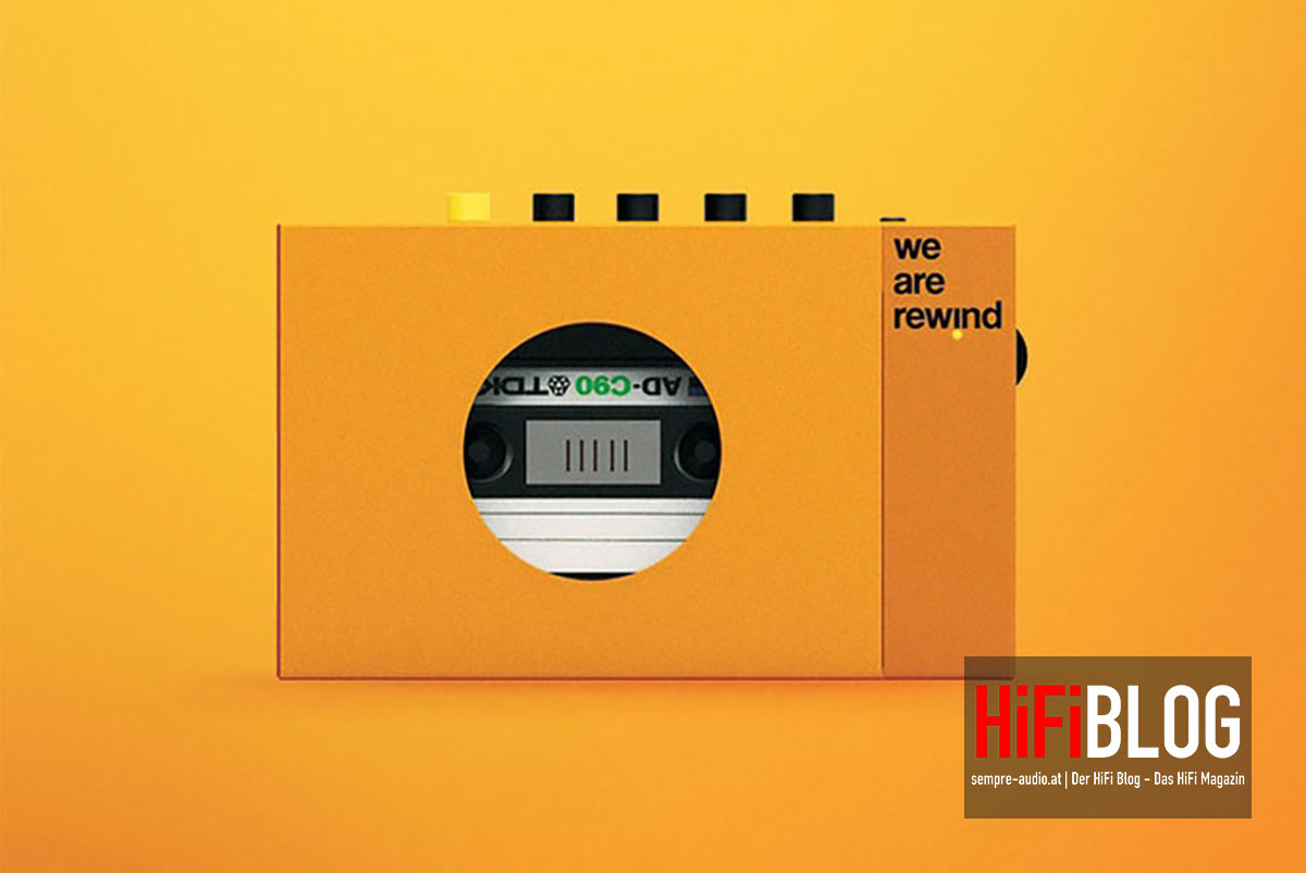 We are rewind Portable Cassette Player
