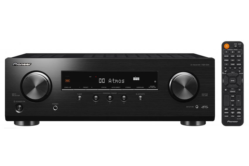 Pioneer VSX-534 - Slimline AV-Receiver mit Dolby Atmos und DTS:X