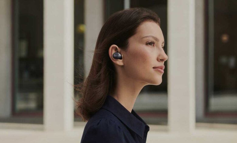 KEF Mu3 Noise Cancelling True Wireless In-ear Headphones in Charcoal Grey Finish