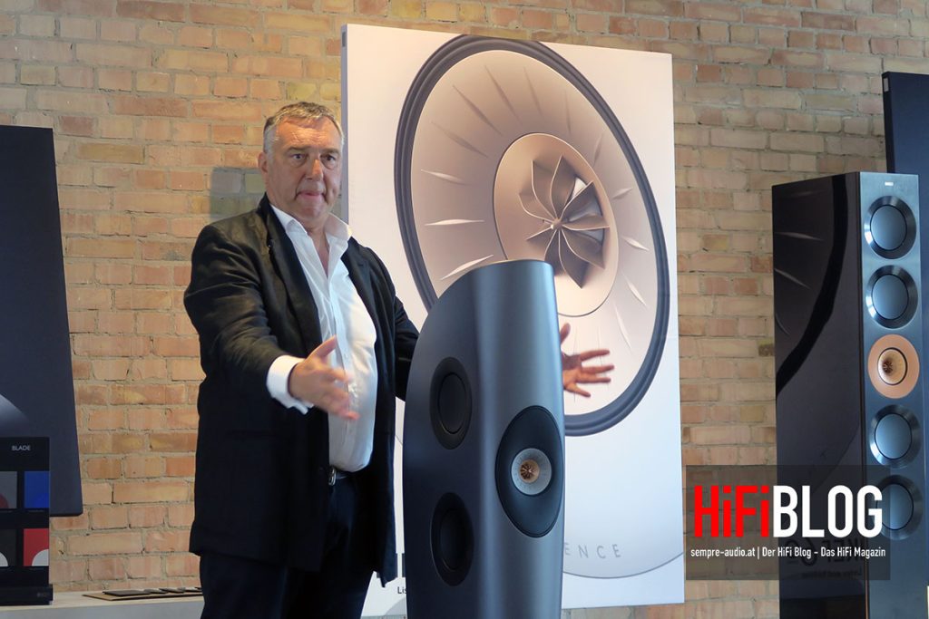 Foto © sempre-audio.at - Michael Holzinger | GP Acoustics GmbH präsentiert KEF Blade Two Meta und KEF REFERENCE 5 Meta