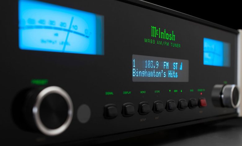 Foto © McIntosh Laboratory Inc. | McIntosh MR89 AM/FM Tuner