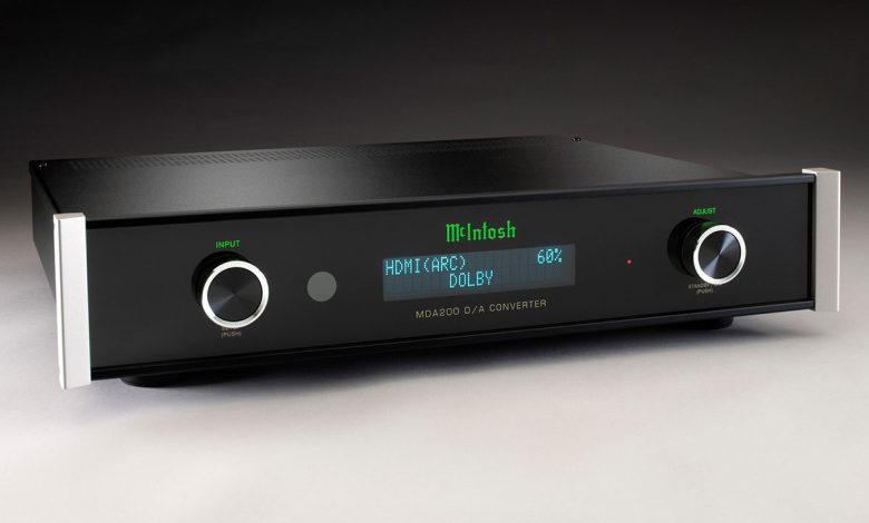 Foto © McIntosh Laboratory Inc. | McIntosh MDA200 D/A Converter