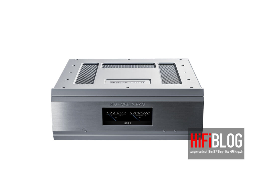 Foto © Musical Fidelity | Musical Fidelity NU-VISTA PAS Stereo Power Amplifier