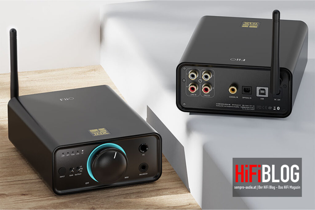 Foto © FiiO Electronics Technology Co. Ltd. | FiiO K7 BT Desktop DAC and Amplifier