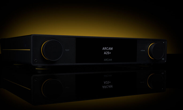 Foto © Harman Luxury Audio Group | ARCAM A5+, ARCAM A15+ und ARCAM A25+