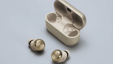 Foto © Panasonic Corporation | Technics EAH-AZ100 Champagner Gold