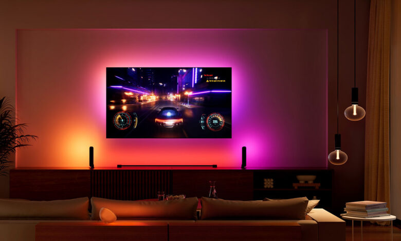 Foto © Signify Holding | Philips Hue Sync TV App startet für LG webOS TV-Geräte
