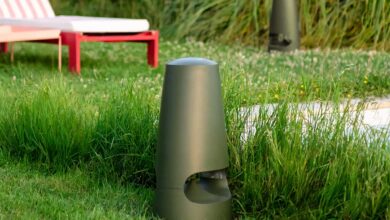 Foto © Triangle Electroacoustique | Triangle Garden 7 Outdoor Speaker