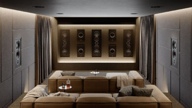 Foto © DALI A/S | DALI PHANTOM M-80 A und DALI PHANTOM CI AMP-4750 DSP