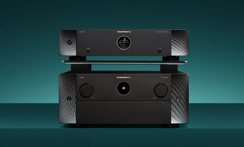 Foto © Harman International Industries | Marantz AV 30 und Marantz AMP 30