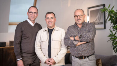 Foto © sonoro audio GmbH | sonoro audio GmbH stärkt Außendienst in Österreich - Gerald Schober, Wolfgang Huber, Marcus Säckl 