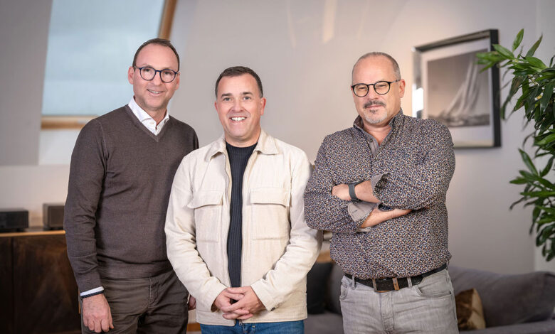 Foto © sonoro audio GmbH | sonoro audio GmbH stärkt Außendienst in Österreich - Gerald Schober, Wolfgang Huber, Marcus Säckl 