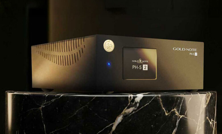 Foto © Gold Note | Gold Note PH-5.2 Phono-Preamplifier