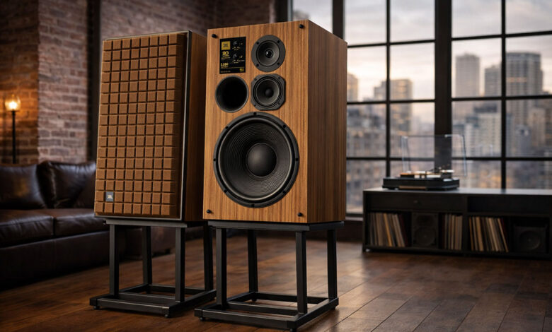 Foto © Harman Luxury Audio Group | JBL L100 Classic 80 Limited Edition
